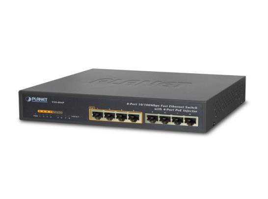 Planet FSD-804P 8-Port 10/100Mbps with 4-Port PoE Ethernet Switch
